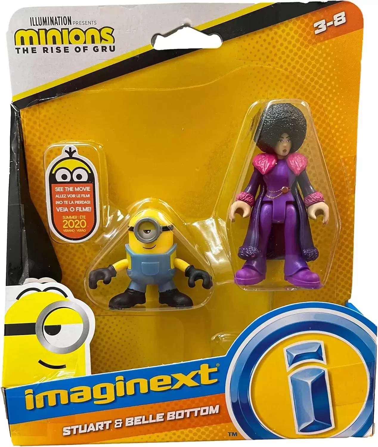Imaginext Minions: Rise of Guru - Stuart & Belle Bottom