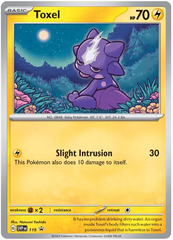 Scarlet & Violet Promos - SVPen - Toxel
