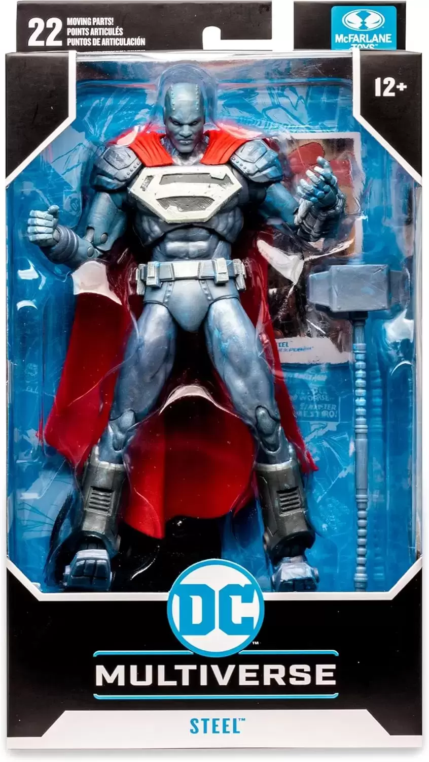 McFarlane - DC Multiverse - Steel - Reign of the Superman