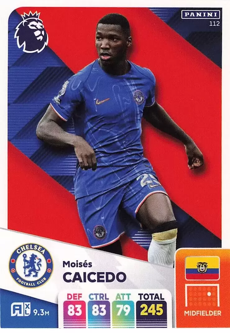 Adrenalyn XL Premier League 2024/25 - Moises Caicedo