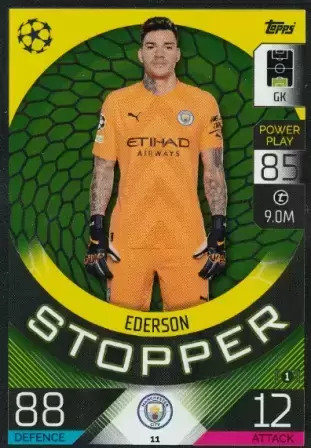 Match Attax UEFA Champions League 2022/2023 - Ederson - Manchester City FC