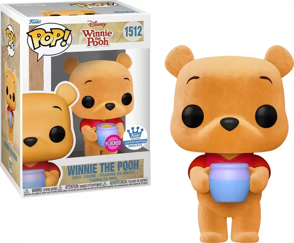 POP! Disney - Winnie the Pooh - Winnie the Pooh Flocked