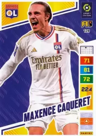 Adrenalyn XL 2023-2024 - France - Maxence Caqueret - Olympique Lyonnais