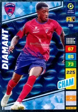 Adrenalyn XL 2023-2024 - France - Muhammed Cham - Clermont Foot 63 - Diamant