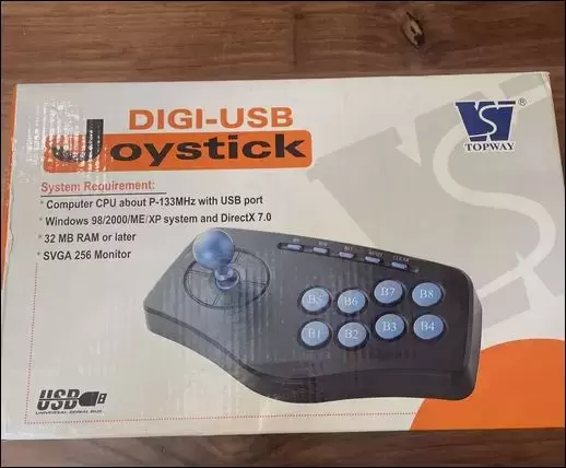 Arcade Stick - WS TOPWAY - Digi-usb Joystick (black)