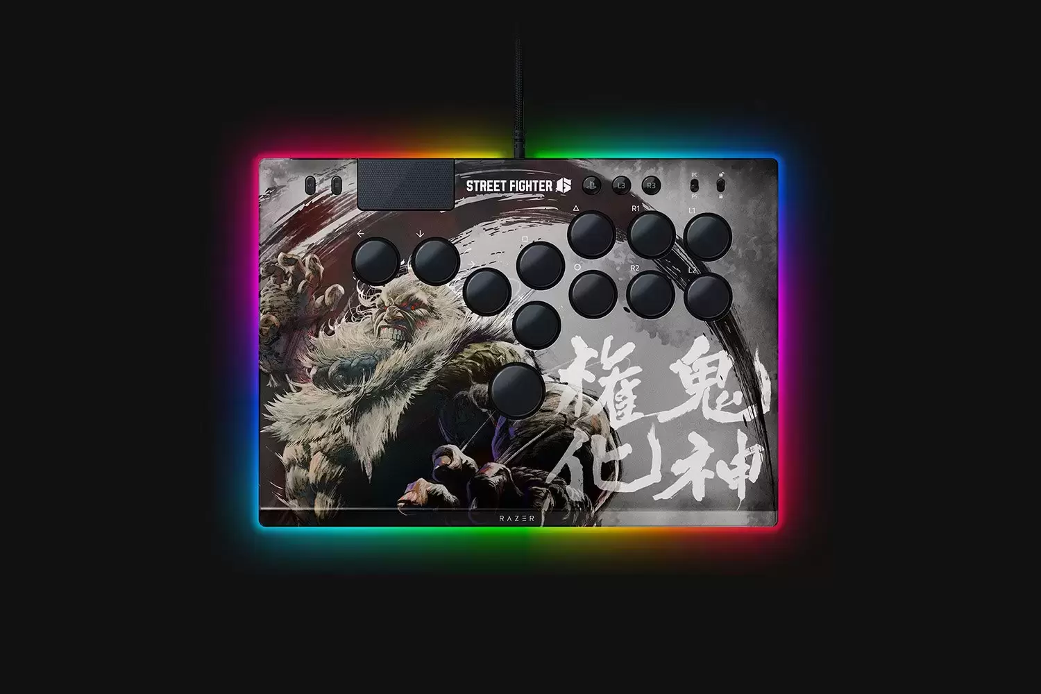Arcade Stick - Razer Kitsune - Street Fighters 6 Edition : Akuma