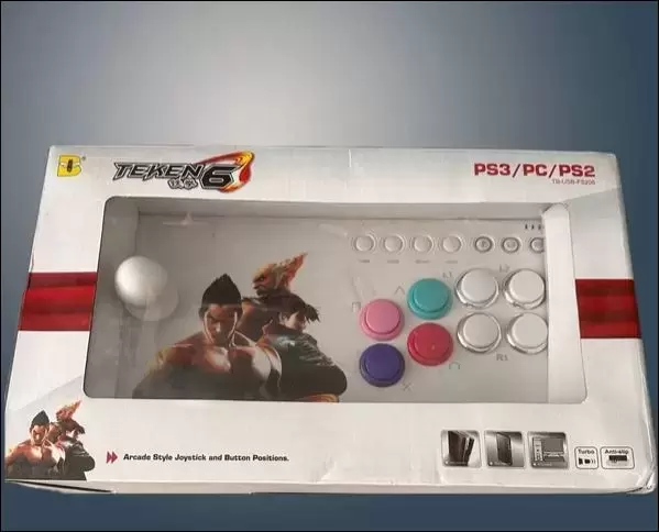 Arcade Stick - Tekken 6 USB Fightning Stick - TB-USB-FS208 (White)