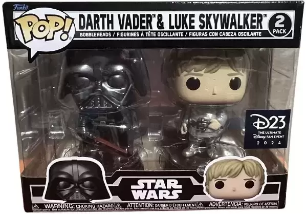 POP! Star Wars - 2  Pack - Darth Vader & Luke Skywalker