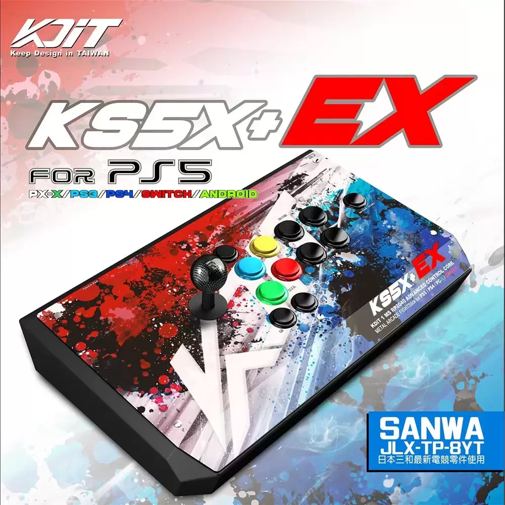 Arcade Stick - KDiT - KS5X+EX Arcade Fighter Joystick