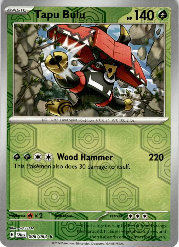 Shrouded Fable - SFAEN - Tapu Bulu Reverse