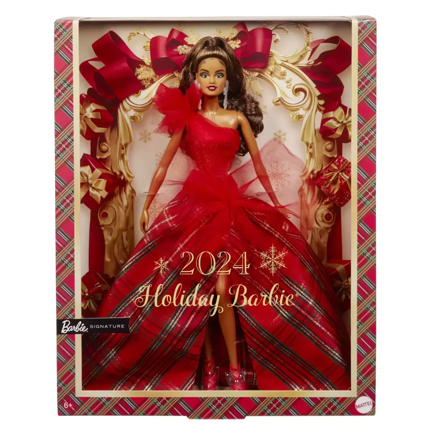 Barbie Signature - 2024 Holiday Barbie (Afro long hair)