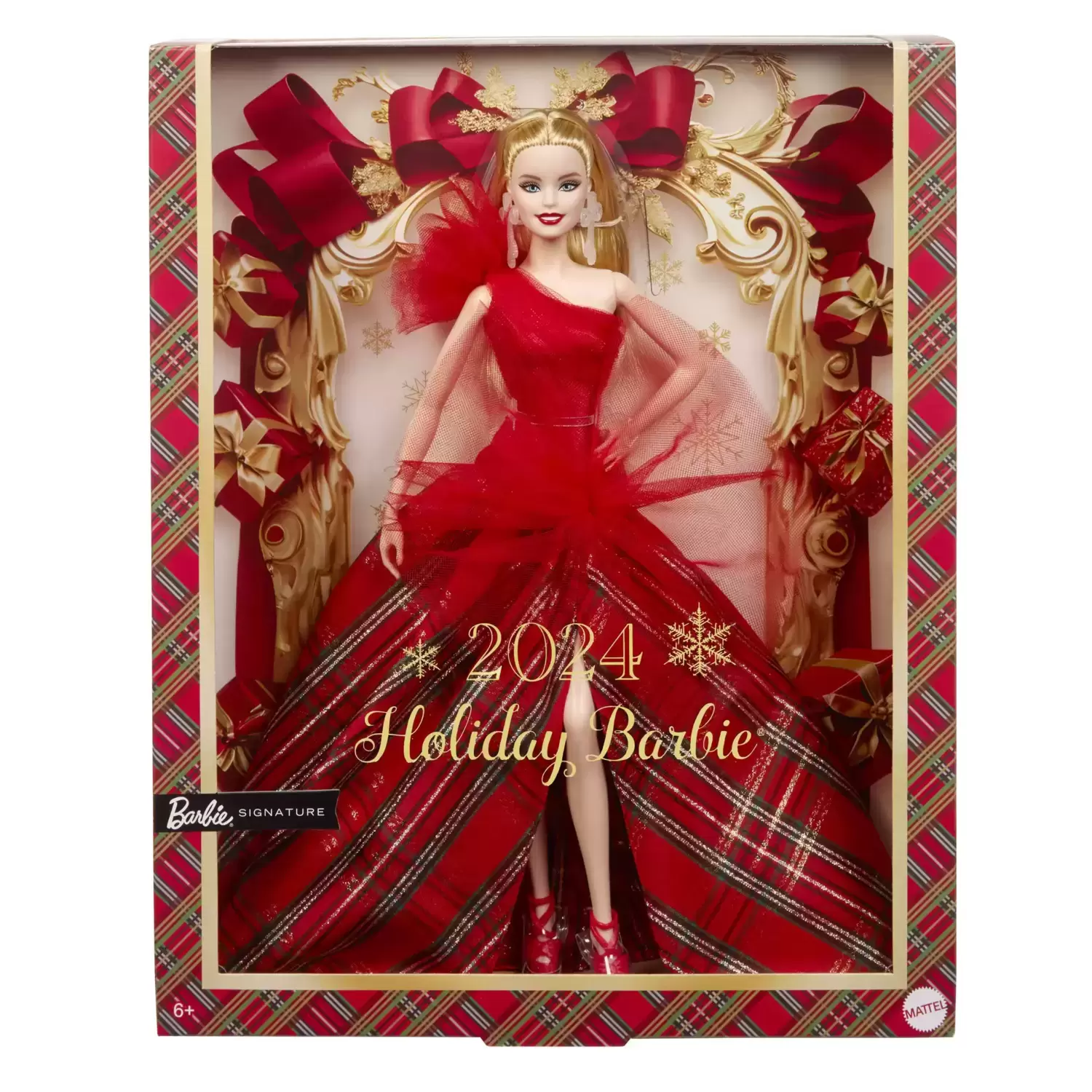 Barbie Signature - 2024 Holiday Barbie (Blond Long Hair)