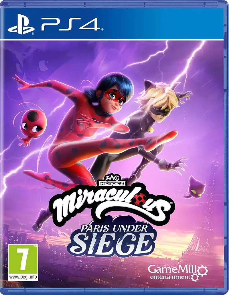 PS4 Games - Miraculous Paris Under Siege