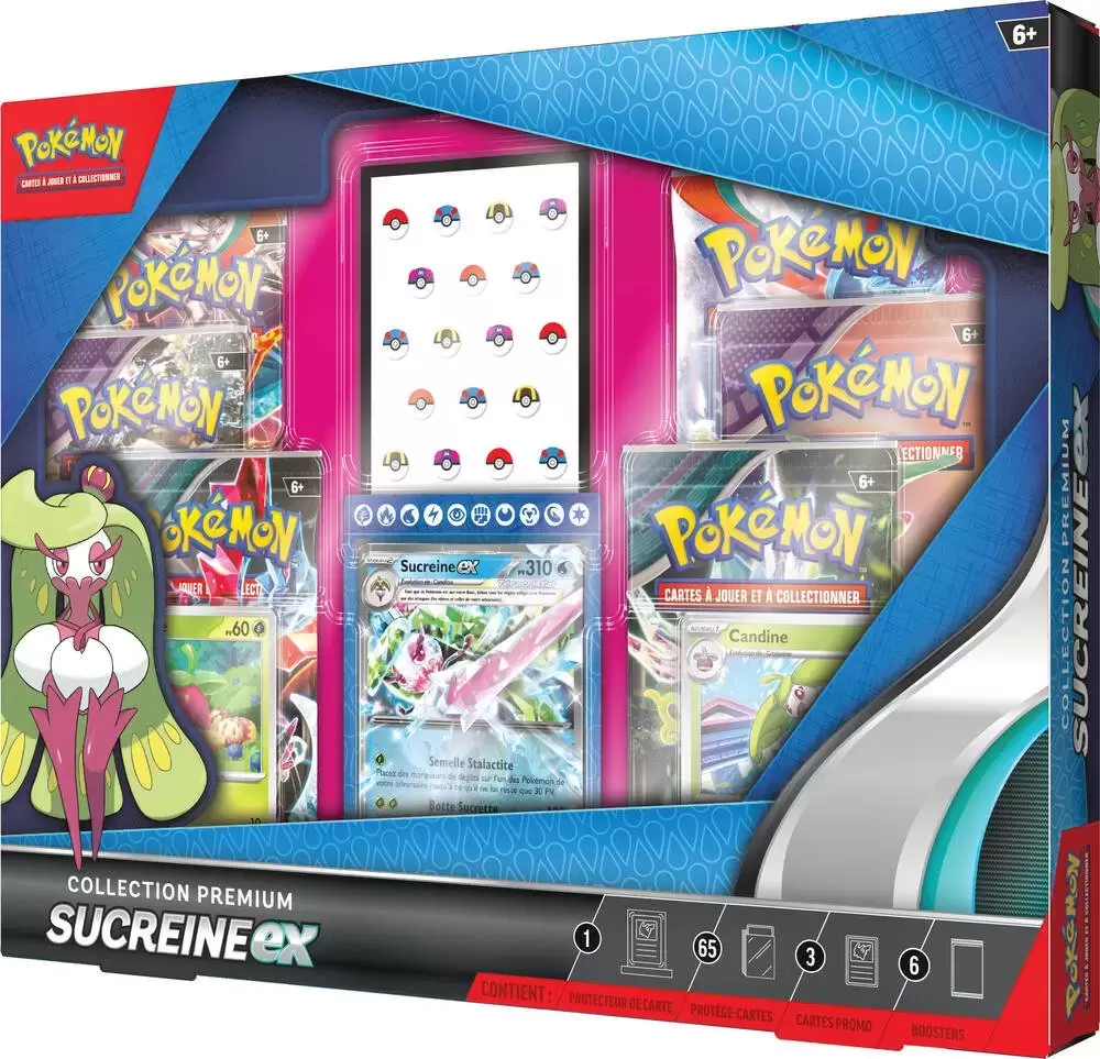 Coffret de Boosters - Coffret Sucreine EX - Collection Premium