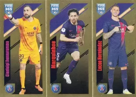 FIFA 365 - 2024 - Gianluigi Donnarumma / Marquinhos / Lucas Hernandez - Paris Saint-Germain