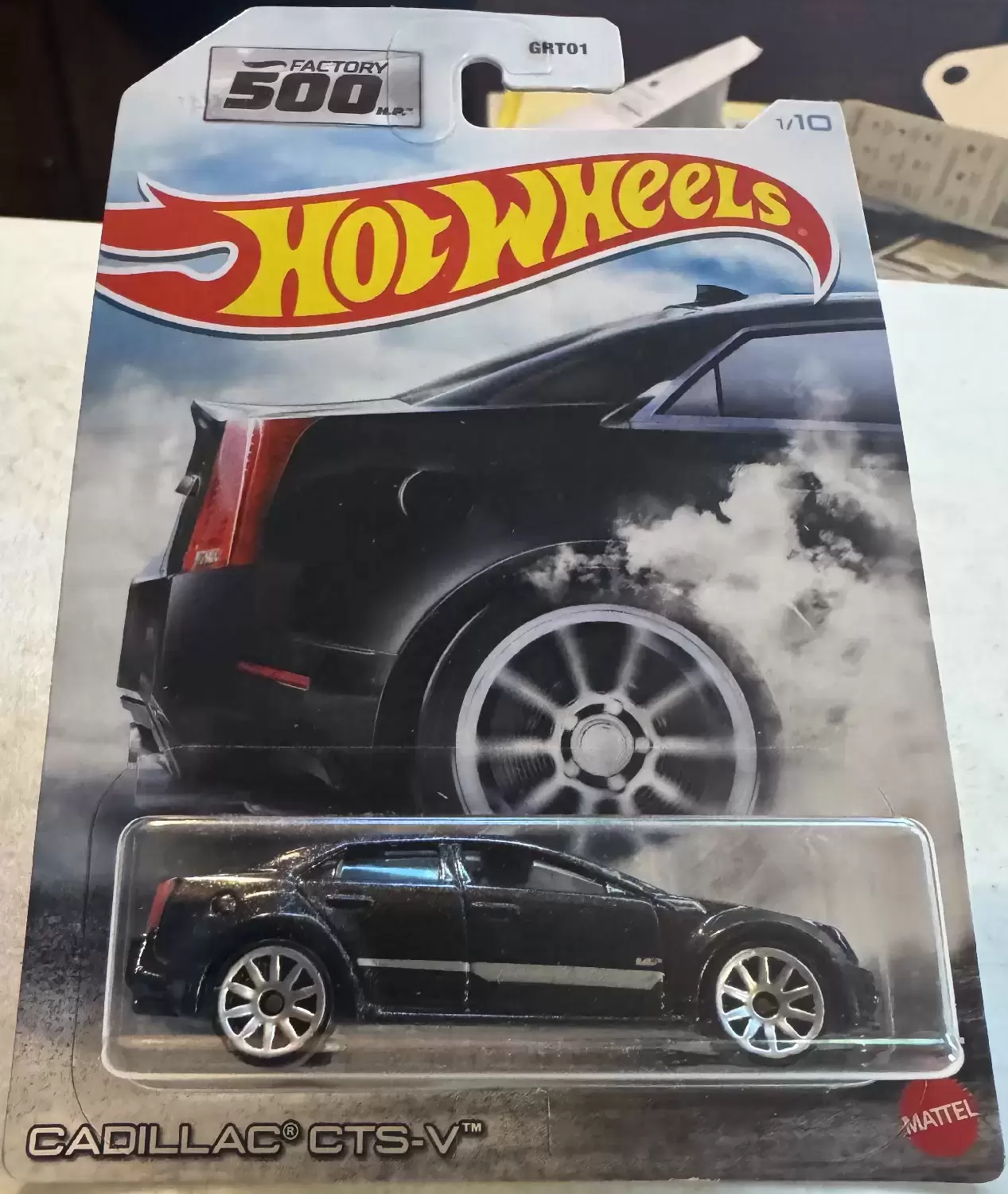 Mainline Hot Wheels - Hot Wheels - Factory 500 series 2020 - Cadillac CTS-V (1/10)