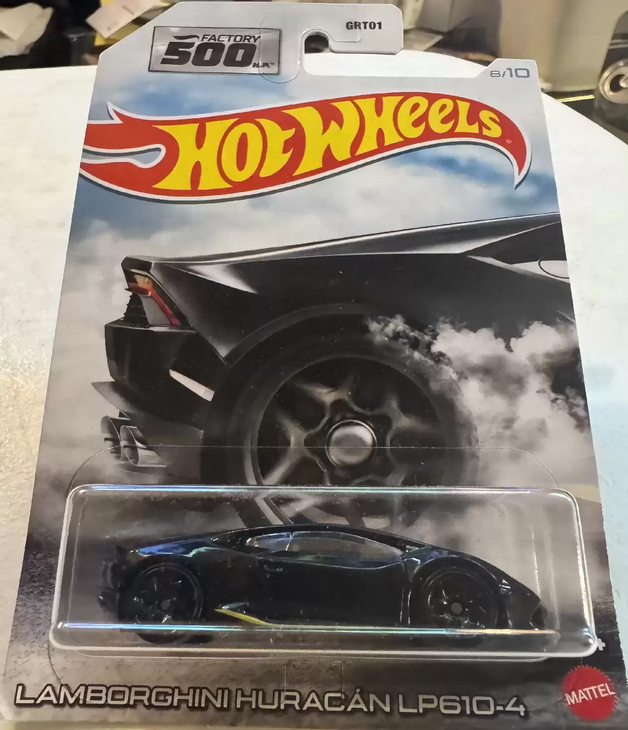 Mainline Hot Wheels - Hot Wheels - Factory 500 series 2020 - Lamborghini Huracan LP610-4 (8/10)
