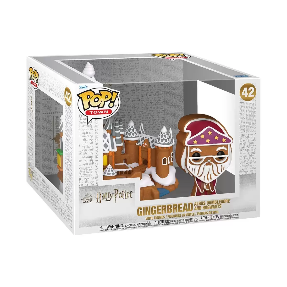 POP! Town - Harry Potter - Gingerbread Albus Dumbledore And Hogwarts