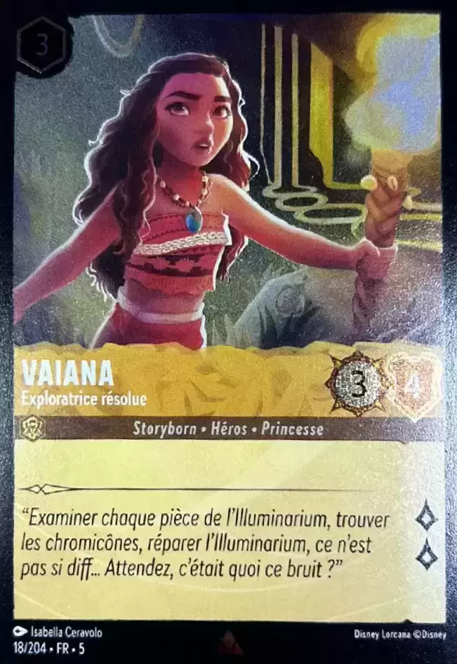 Ciel Scintillant - Chapitre 5 - Vaiana - Exploratrice Résolue - Brillante