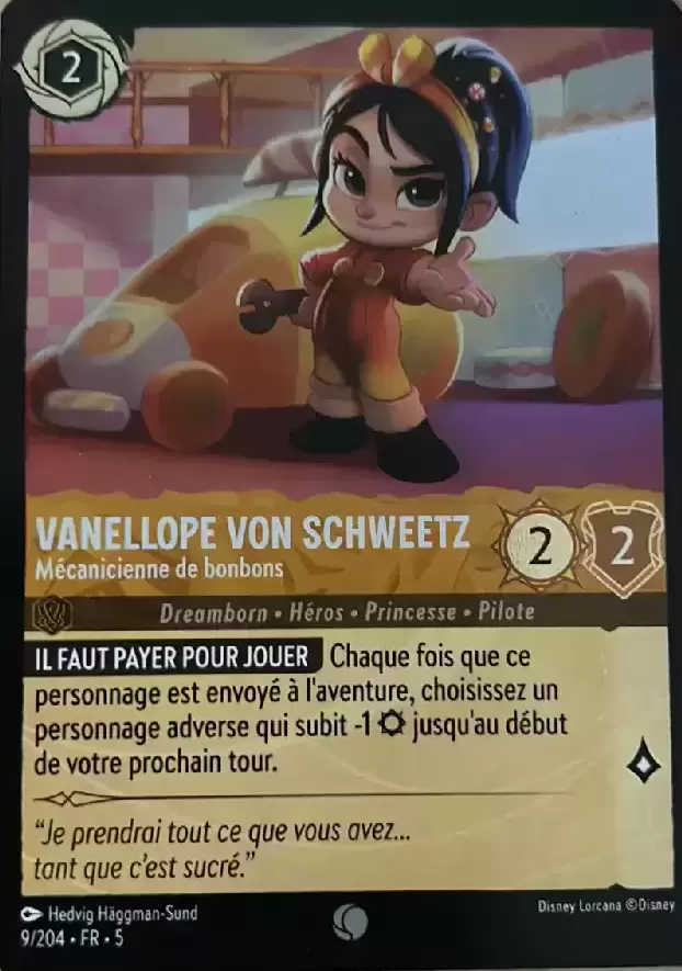 Ciel Scintillant - Chapitre 5 - Vanellope Von Schweetz - Mécanicienne de Bonbons - Brillante