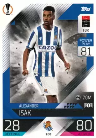 Match Attax UEFA Champions League 2022/2023 - Alexander Isak - Real Sociedad