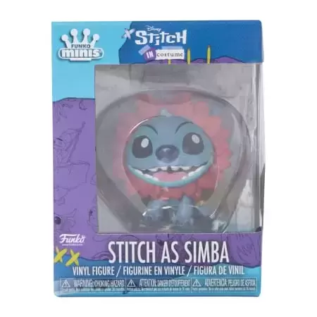 Funko Minis - Stitch in Costume - Stitch as Simba