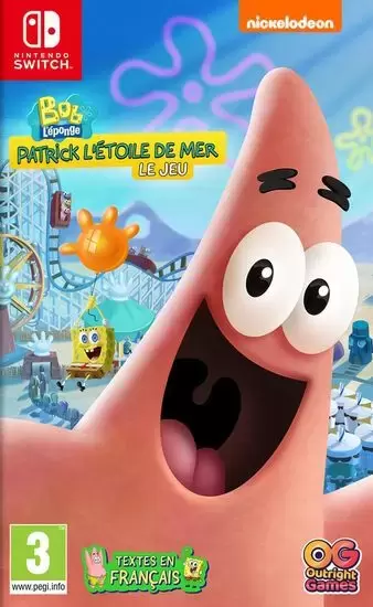 Jeux Nintendo Switch - Patrick L\'étoile de Mer - Le Jeu