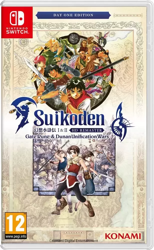 Nintendo Switch Games - Suikoden 1&2 Remaster (Day One Edition)