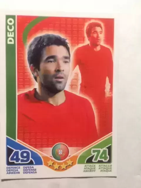 Match Attax - Stars Mondiales Football 2010 - Deco