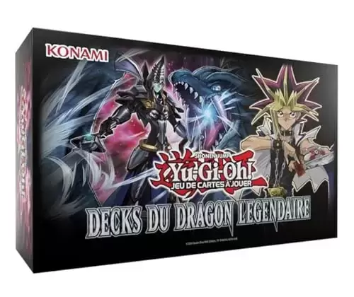 Produits Scellés Yu-Gi-Oh! - Decks du Dragon Légendaire : Magicien Sombre, Timée & Yugi