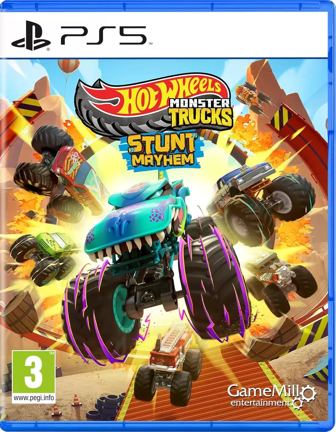 PS5 Games - Hot Wheels Monster Trucks - Stunt Mayhem