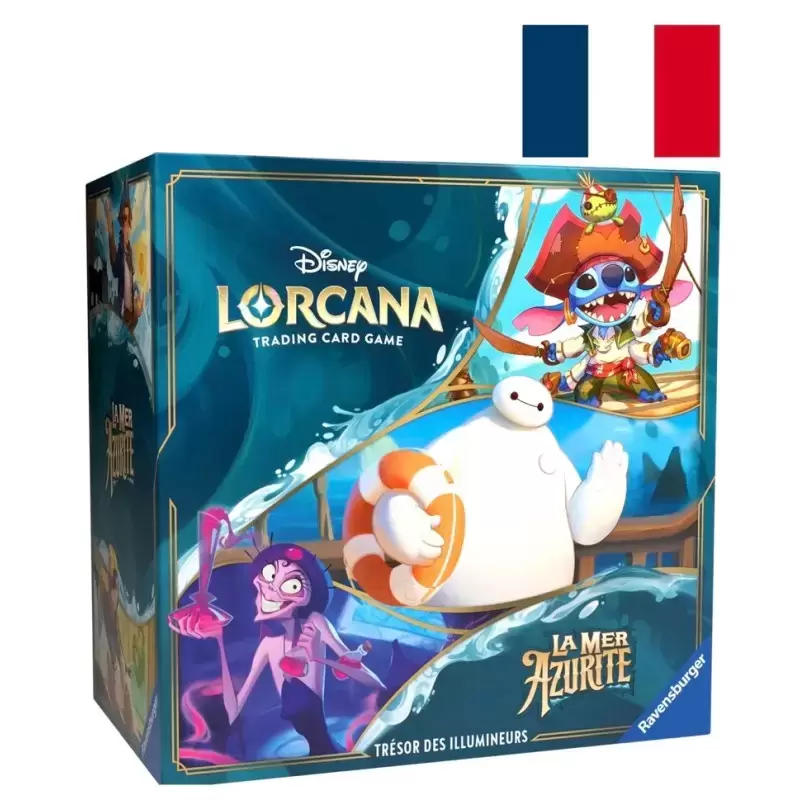 Goodies Lorcana - La Mer Azurite (Chapitre 6) - Trésor Des Illumineurs