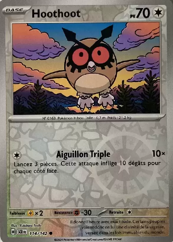 Couronne Stellaire - SCRFR - Hoothoot Reverse