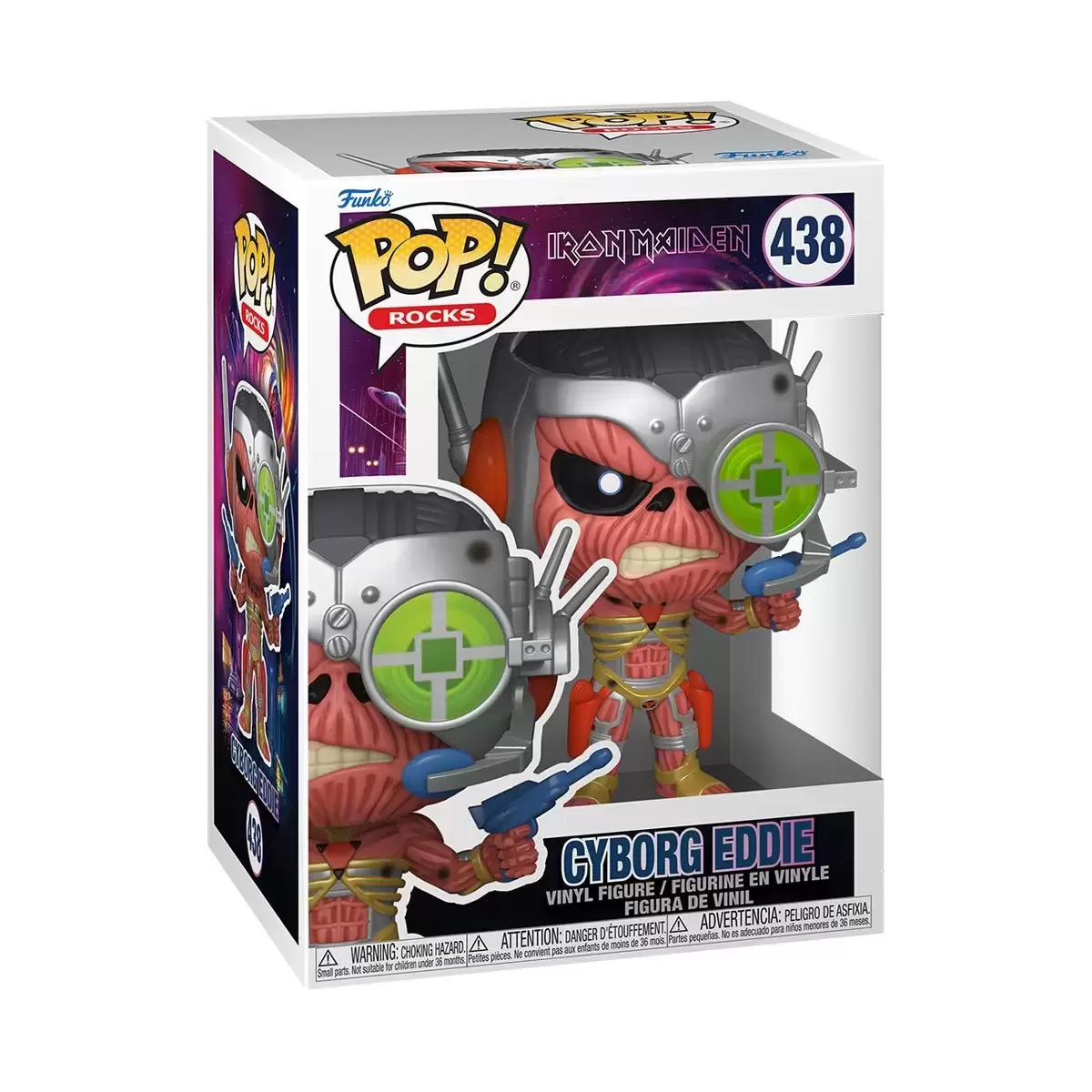POP! Rocks - Iron Maiden - Cyborg Eddie