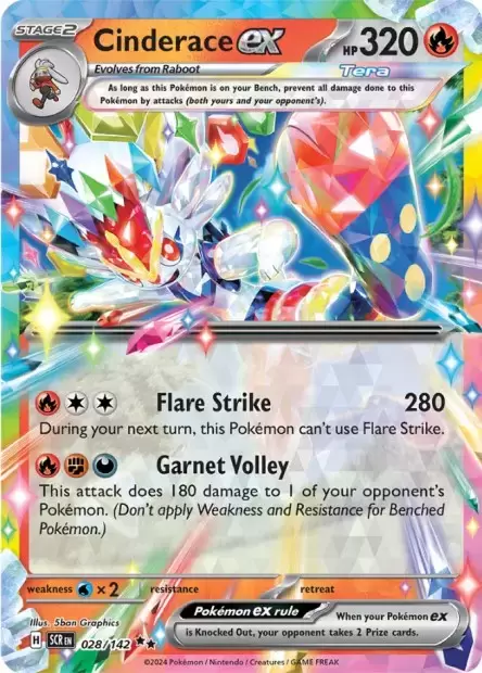 Stellar Crown SCREN - Cinderace EX