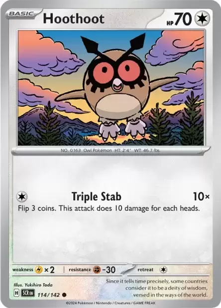 Stellar Crown SCREN - Hoothoot