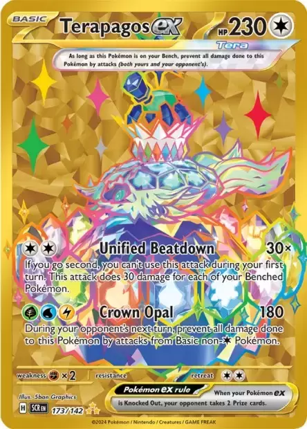 Stellar Crown SCREN - Terapagos EX