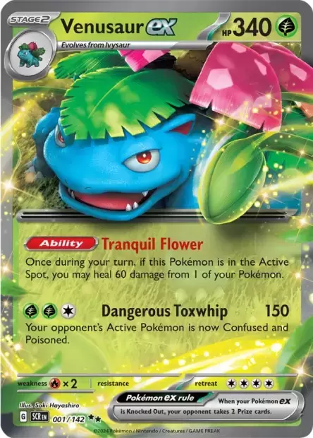 Stellar Crown SCREN - Venusaur EX