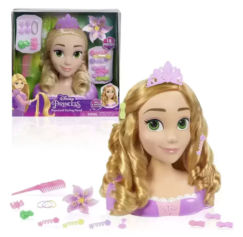 Rapunzel Disney Styling Heads action figure