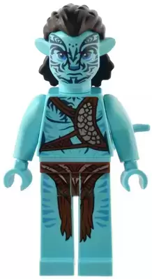 Lego Avatar Minifigures - Tonowari - Reddish Brown Strap and Silver Belt