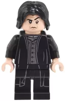 Lego Harry Potter Minifigures - Professor Severus Snape - Dark Silver Vest
