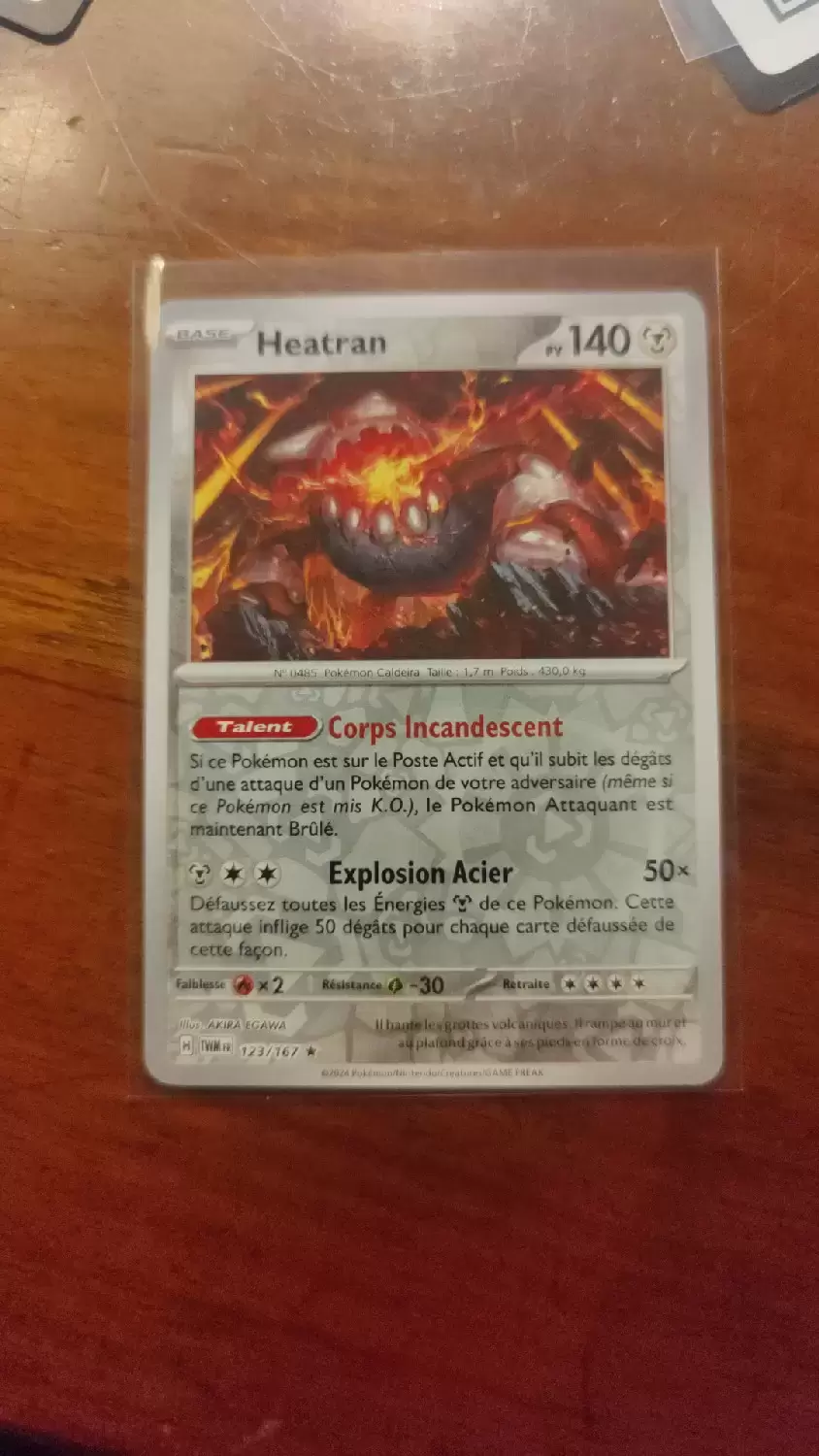 Twilight Mascarade - TWMEN - Heatran Reverse