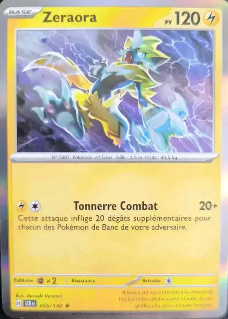 Couronne Stellaire - SCRFR - Zeraora Holographique