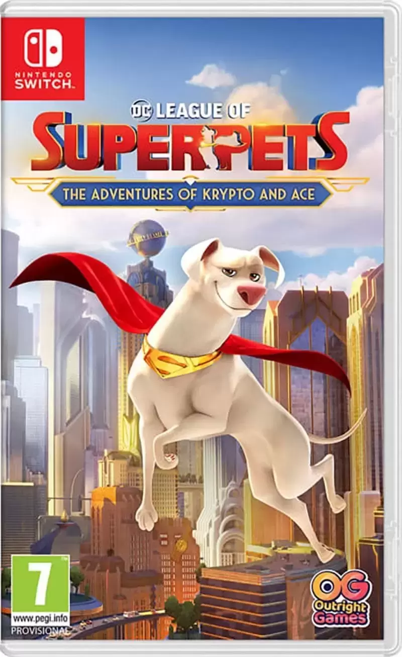 Nintendo Switch Games - DC League Of Super Pets - The Adventures of Krypto and Ace