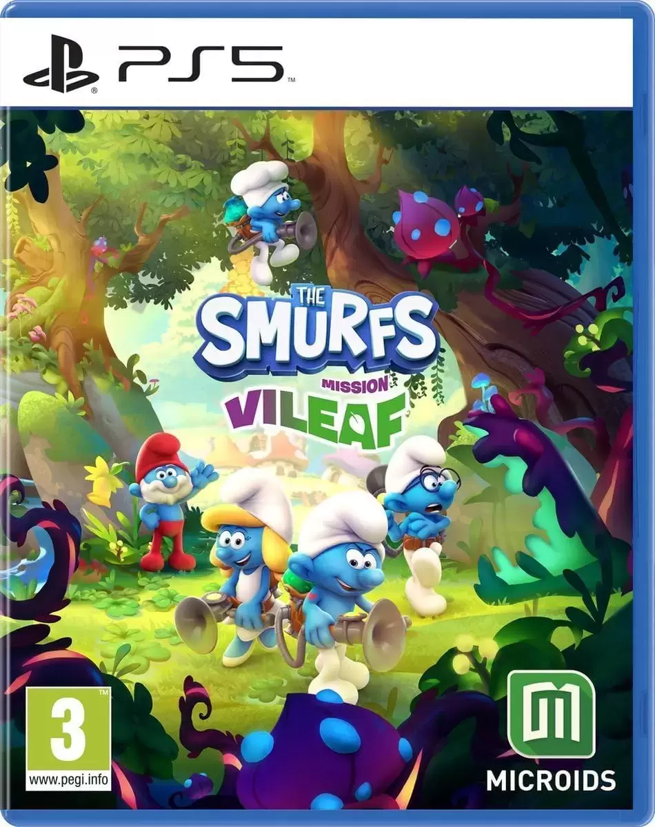 PS5 Games - The Smurfs : Mission Vileaf