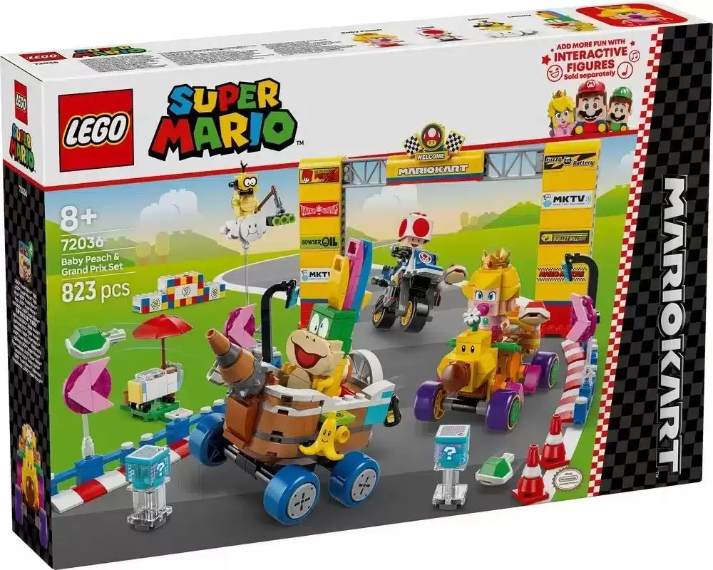 LEGO Super Mario - MarioKart - Baby Peach & Grand Prix Set