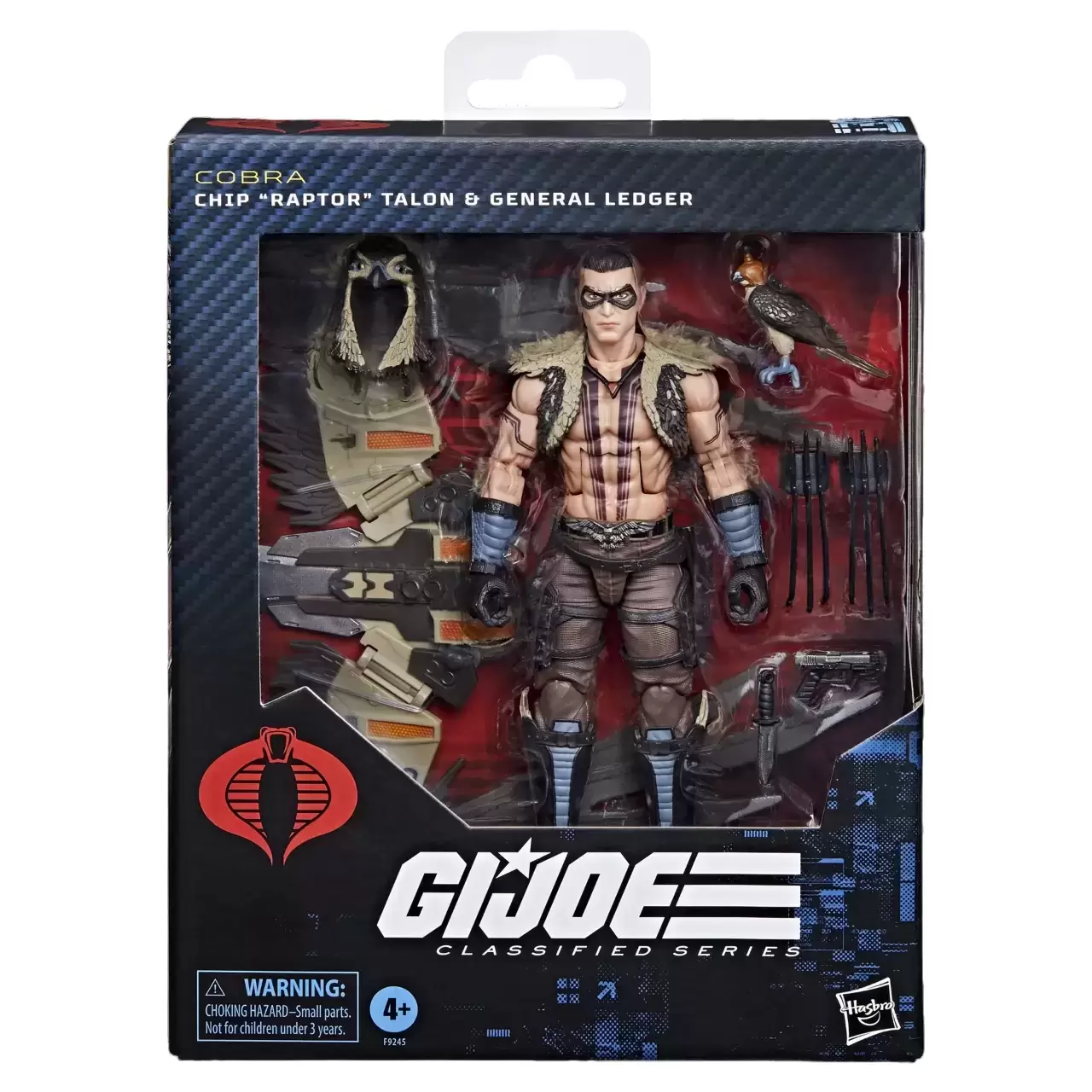 G.I. JOE - Classified Series - Chip \'Raptor\' Talon & General Ledger