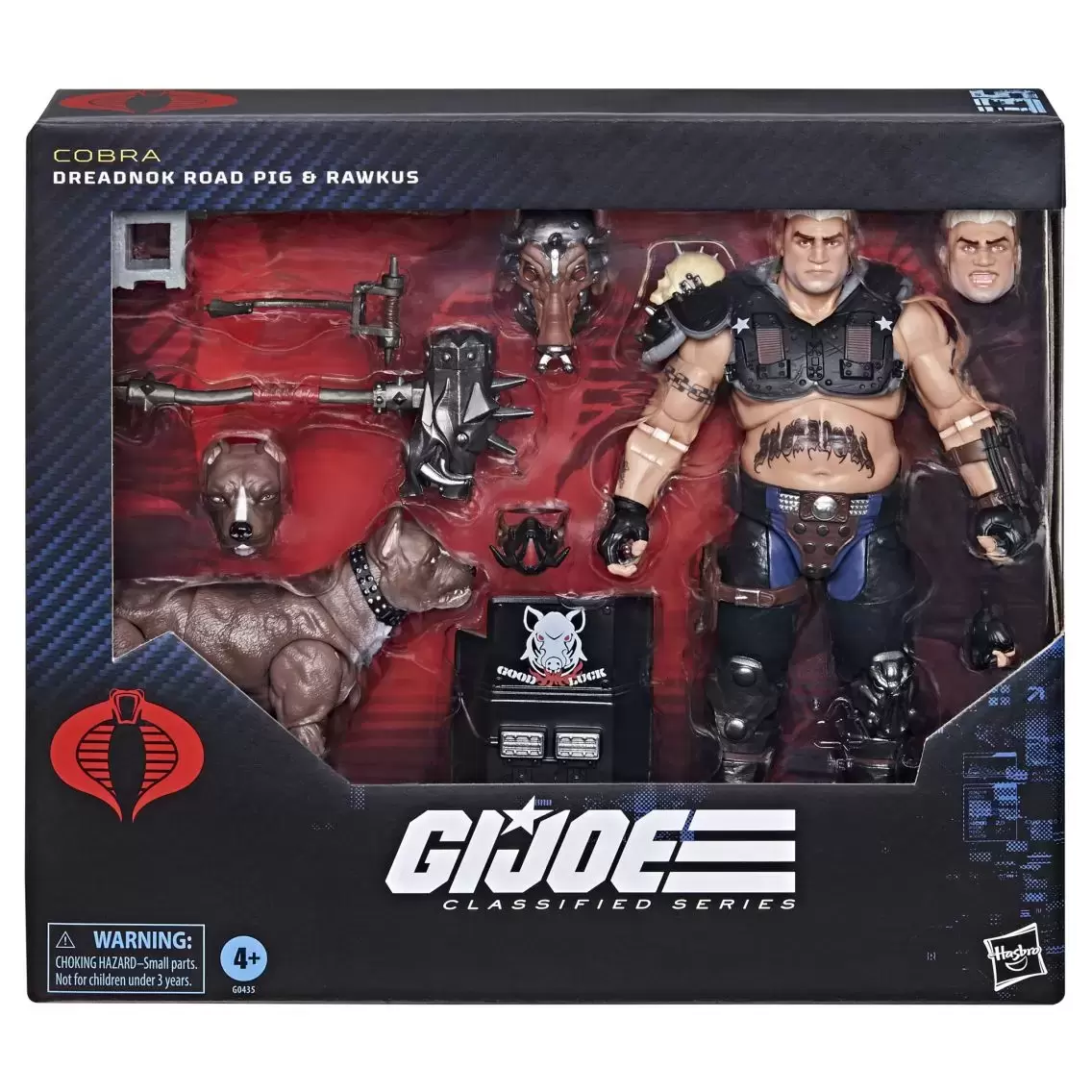 G.I. JOE - Classified Series - Dreadnok Road Pig & Rawkus