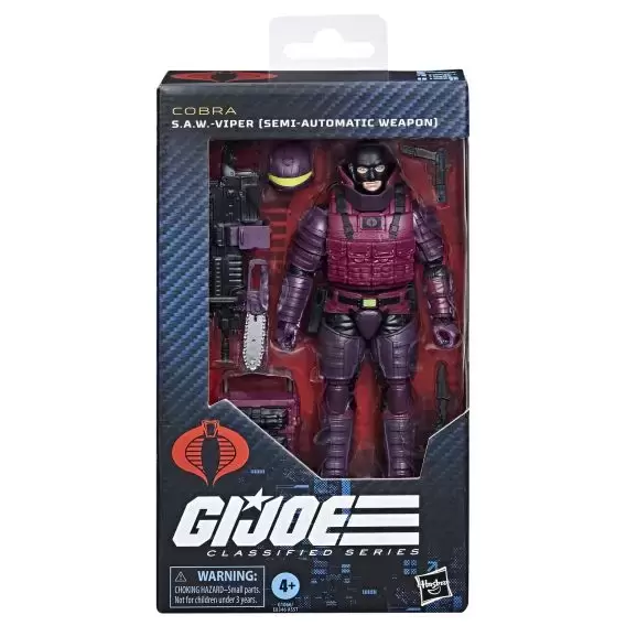 G.I. JOE - Classified Series - S.A.W.-Viper (Semi-Automatic Weapon)