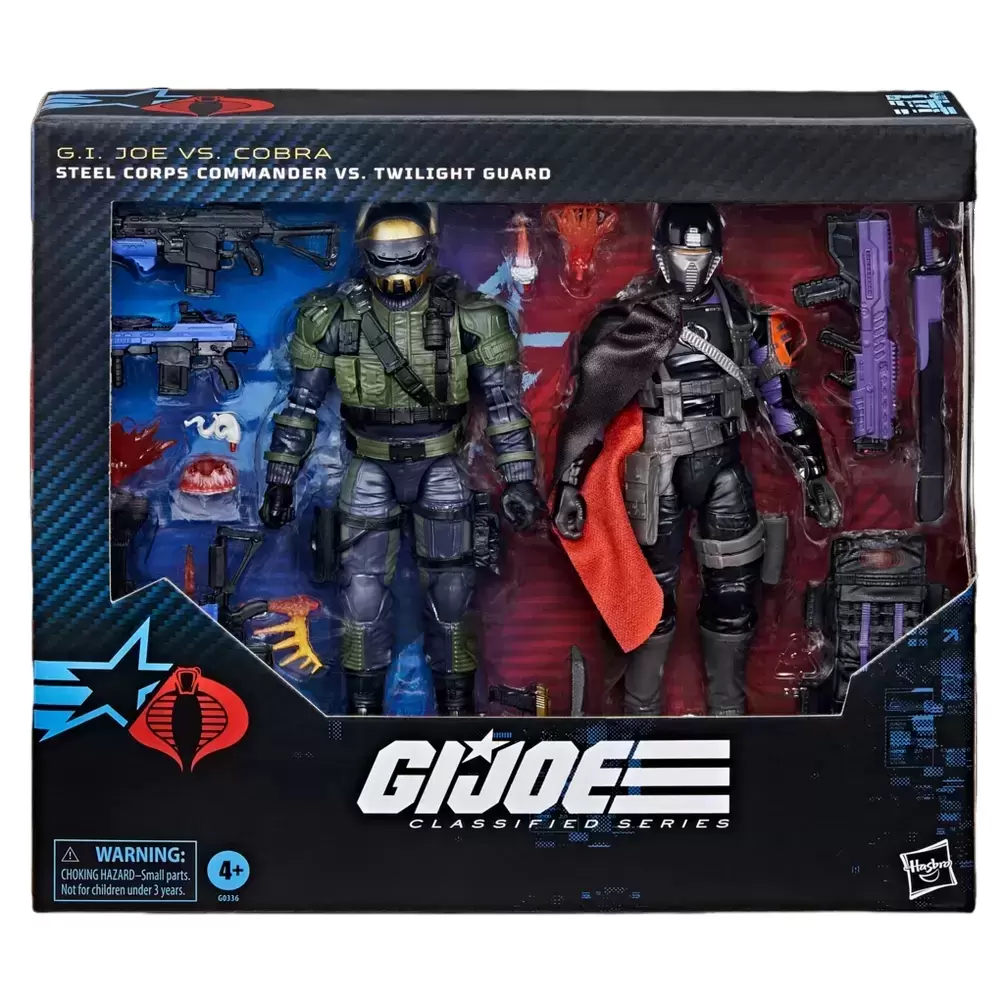 G.I. JOE - Classified Series - Steel Corps Commander Vs. Twilight Guard